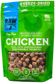 Raw Dynamic Freeze Dried Cat Food Chicken 5.5oz by Pet Food Warehouse