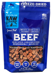 Raw Dynamic Freeze Dried Cat Food Beef 5.5oz by Pet Food Warehouse