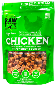 Raw Dynamic Freeze Dried Dog Food Chicken 5.5oz by Pet Food Warehouse