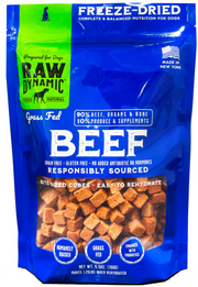 Raw Dynamic Freeze Dried Dog Food Beef 5.5oz by Pet Food Warehouse
