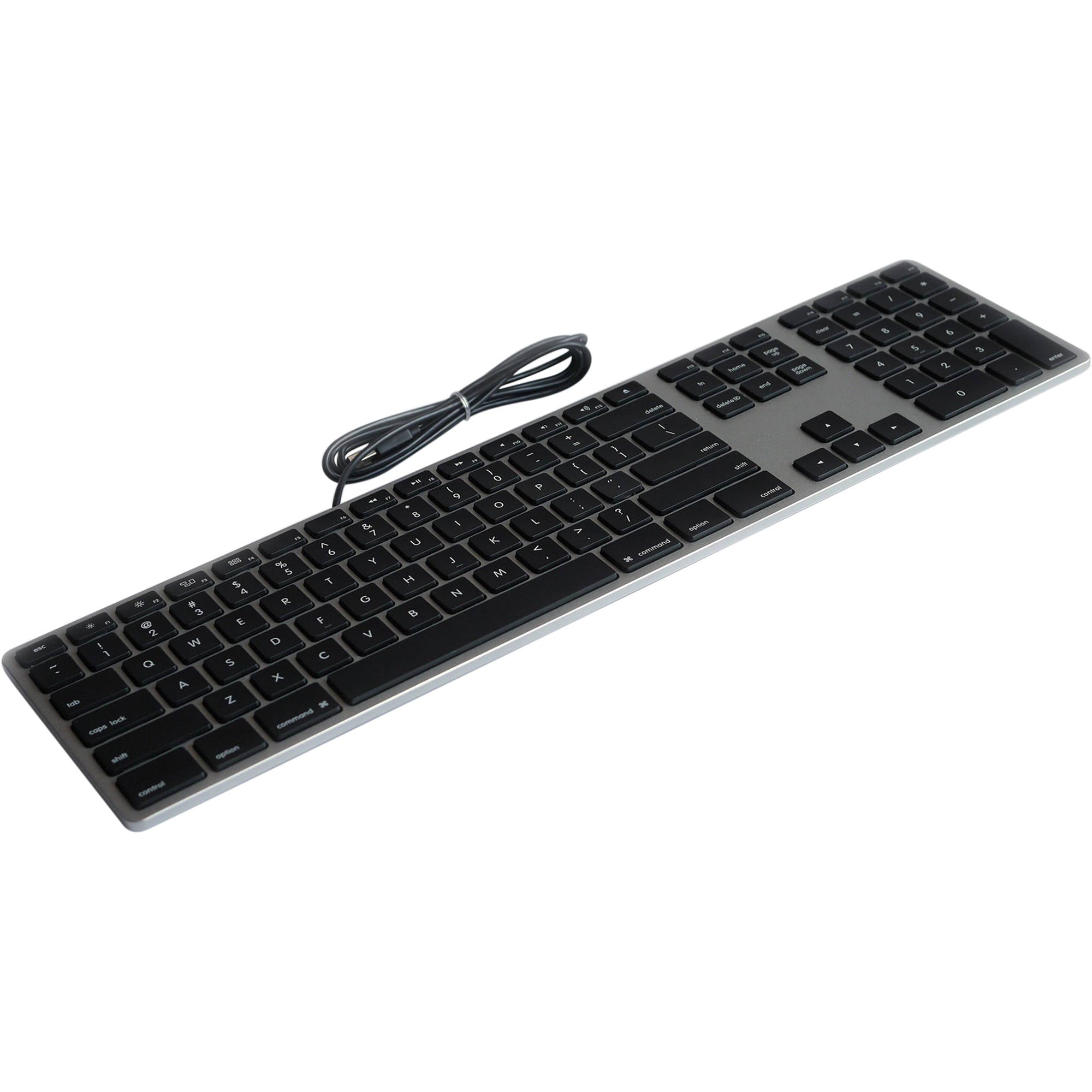 Matias Wired Aluminum Keyboard for Mac - Space Gray by Small Dog Electronics