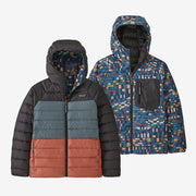 Patagonia Kid's Reversible Down Sweater Hoody by Alpine Shop