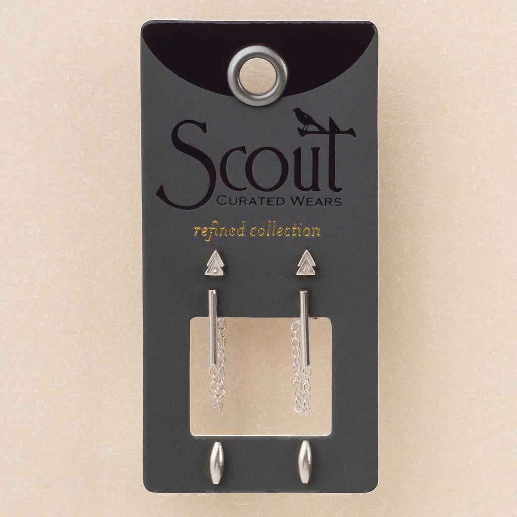 Scout Refined Stud Trio by Alpine Shop