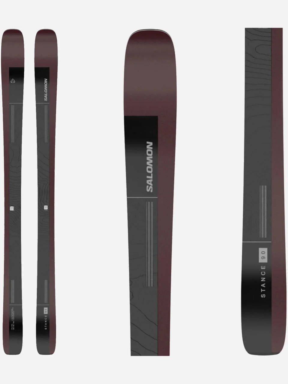 Salomon Stance 90 Skis 2023 by Alpine Shop