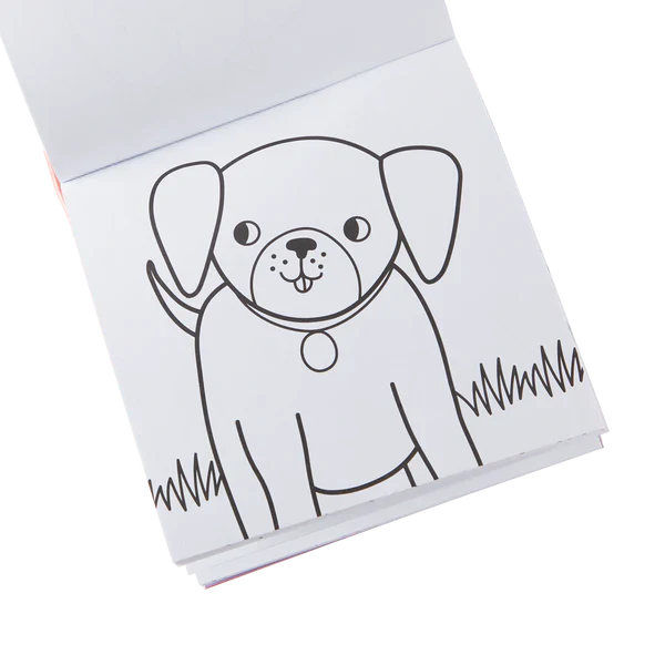 Carry Along! Coloring Book & Crayon Set Pet Pals by Homeportonline