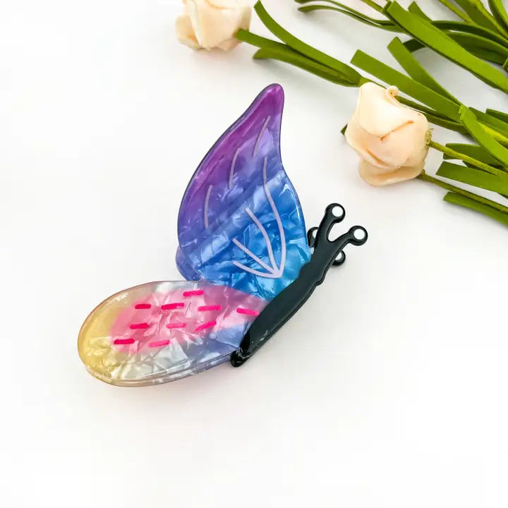 Butterfly Mix Claw Clips
