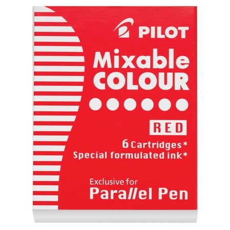 Pilot Parallel Pen Ink Refill  Red