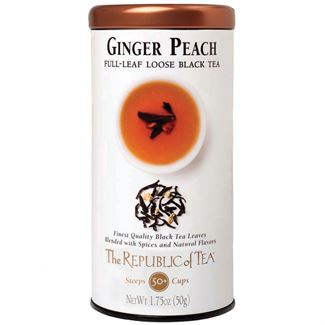 Ginger Peach Loose Leaf Tea by Kiss the Cook