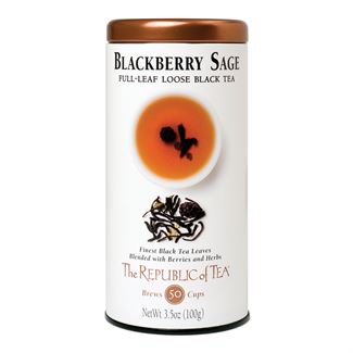 Blackberry Sage Loose Leaf Tea by Kiss the Cook