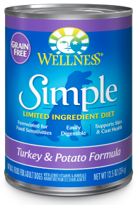 Wellness Simple Turkey Potato Dog Food 12.5oz by Pet Food Warehouse
