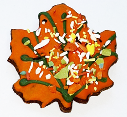 Andy’s Holiday Maple Leaf Shape Dog Treat by Pet Food Warehouse