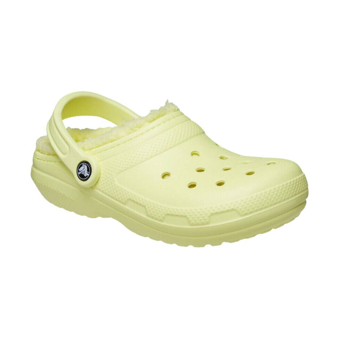 Crocs Classic Fuzz Lined Clog - Sulphur