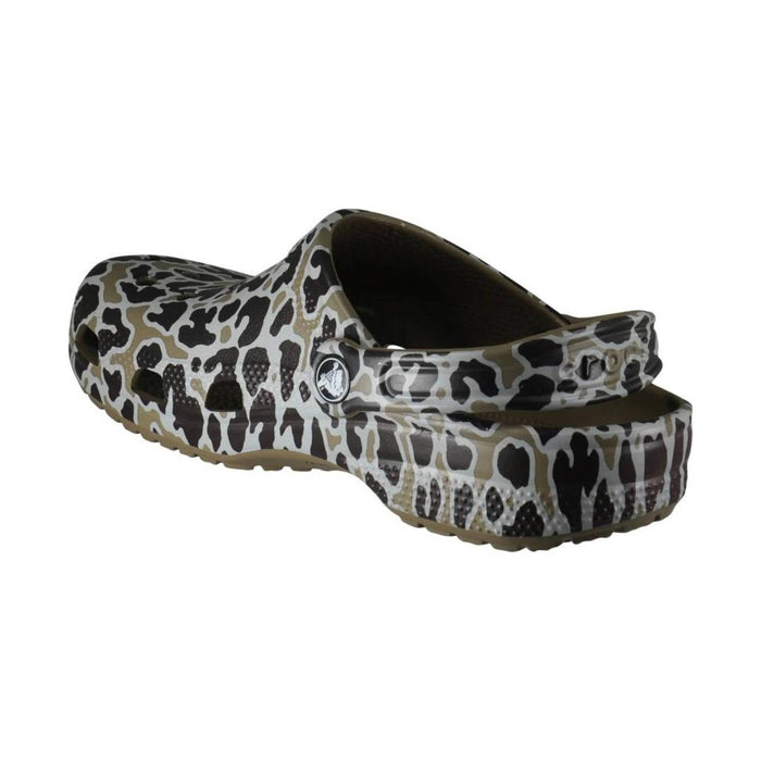 Crocs Classic Clog - Khaki/Leopard Animal Print