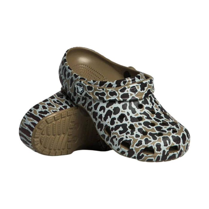 Crocs Classic Clog - Khaki/Leopard Animal Print