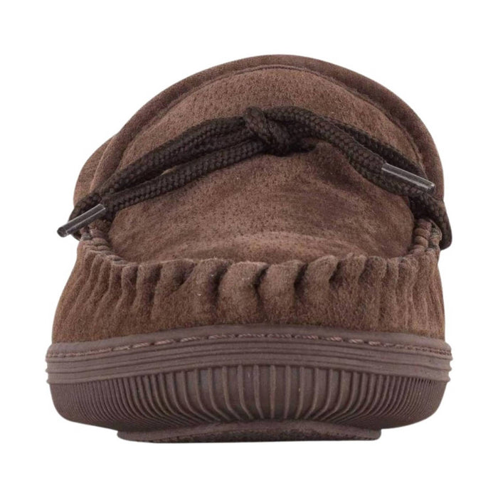 Lamo Men's Moccasin Slipper - Chocolate