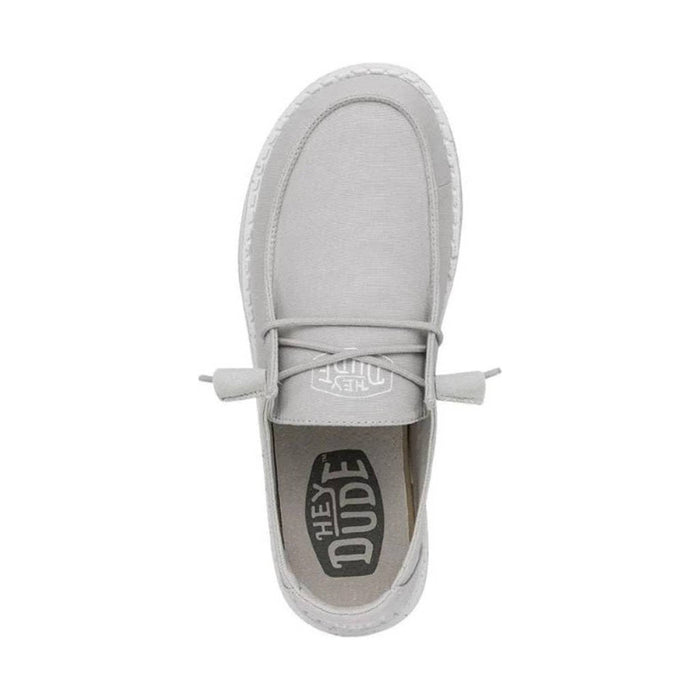 Hey Dude Women's Wendy Slub Canvas - Light Grey