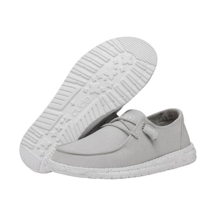 Hey Dude Women's Wendy Slub Canvas - Light Grey