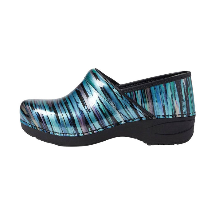 Dansko Women's XP 2.0 - Teal Striped Patent