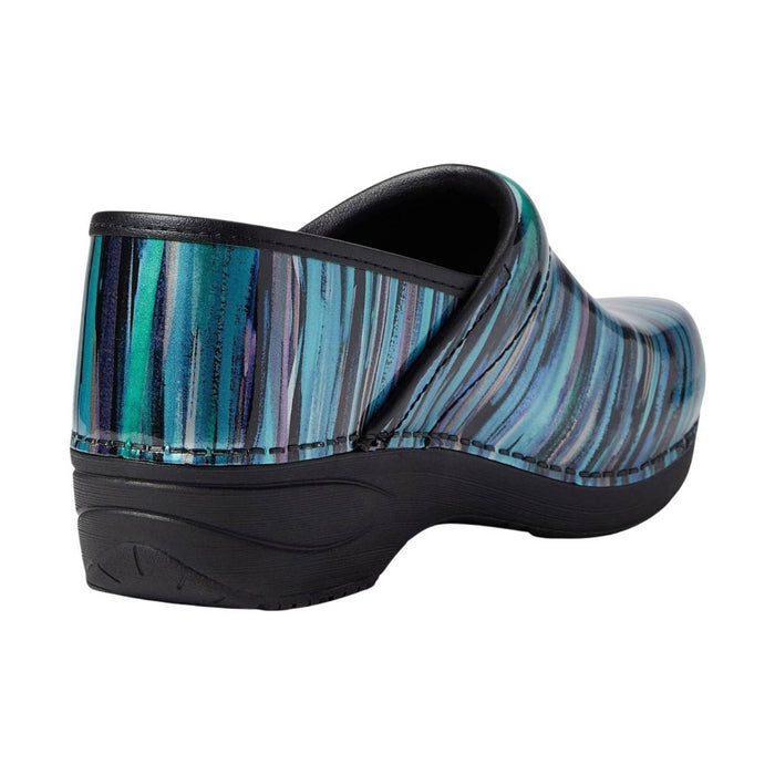 Dansko Women's XP 2.0 - Teal Striped Patent