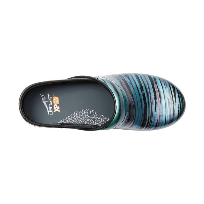 Dansko Women's XP 2.0 - Teal Striped Patent