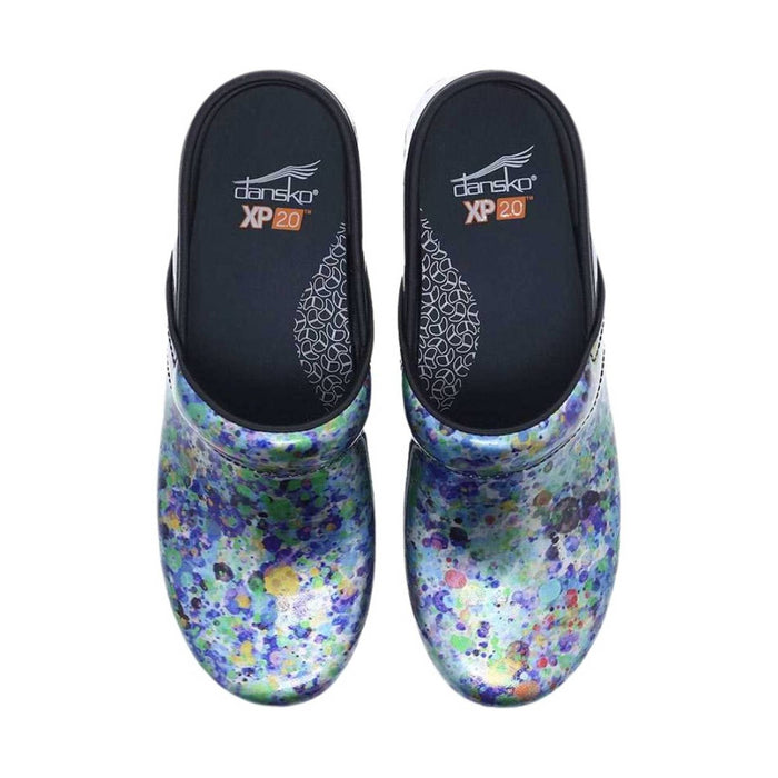 Dansko Women's XP 2.0 - Watercolor Dots Patent