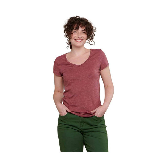 Toad & Co Women's Marley II Short Sleeve Tee - Wild Ginger