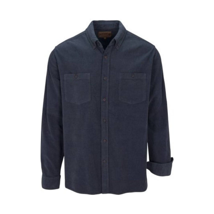 North River Men's Solid Corduroy Shirt - Denim