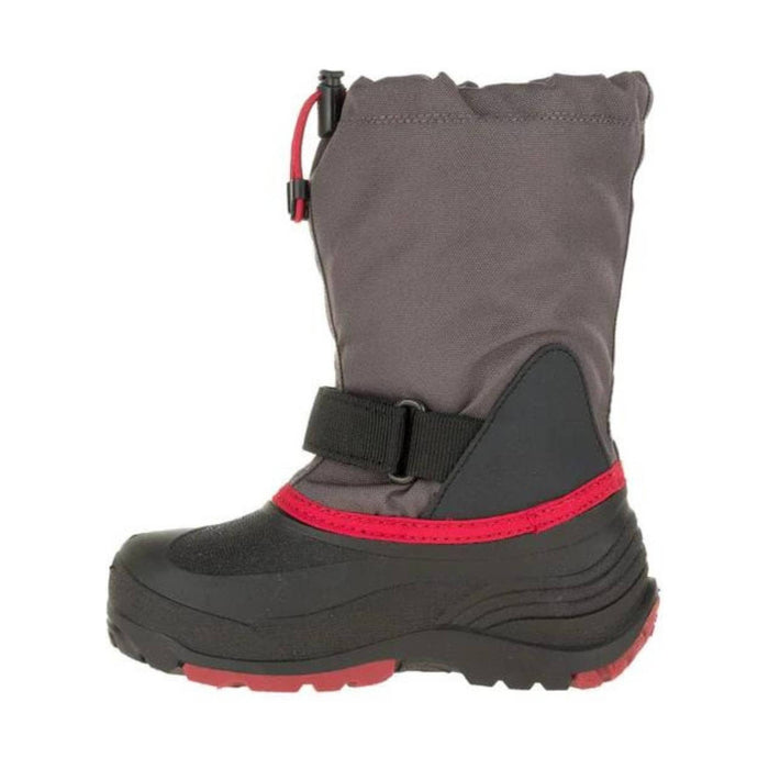 Kamik Kids' Waterbug 5 Winter Boot - Charcoal Red