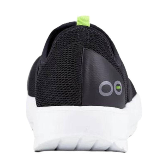 OOfos Women's OOmg Low Mesh Shoe - Black/White