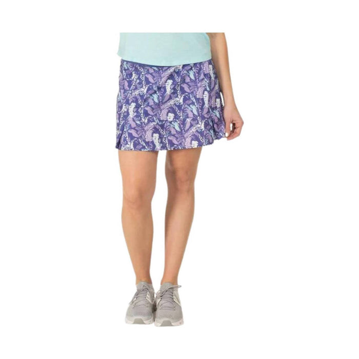 Tasc Women's Rhythm Skirt 13in - Purple Tropics