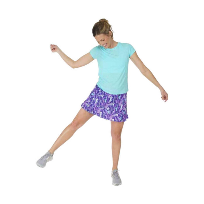 Tasc Women's Rhythm Skirt 13in - Purple Tropics