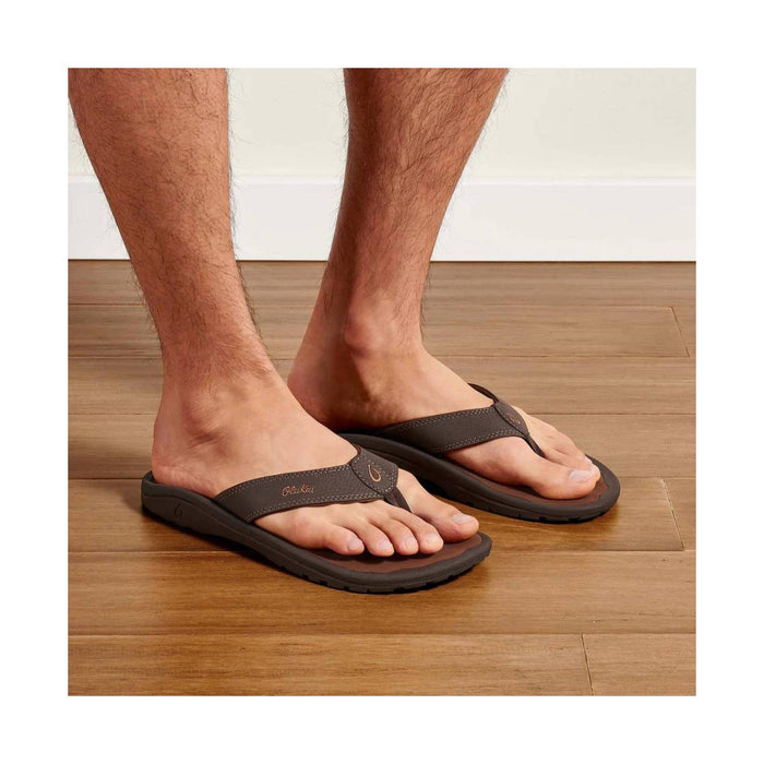 OluKai Men's 'Ohana Flip Flop - Dark Java/Ray