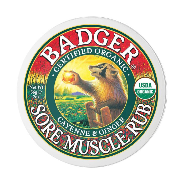 Badger Sore Muscle Rub - 2oz Tin