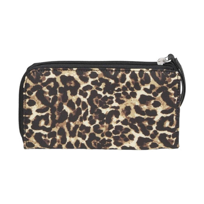 Baggallini Zip Around RFID Wallet - Wild Cheetah