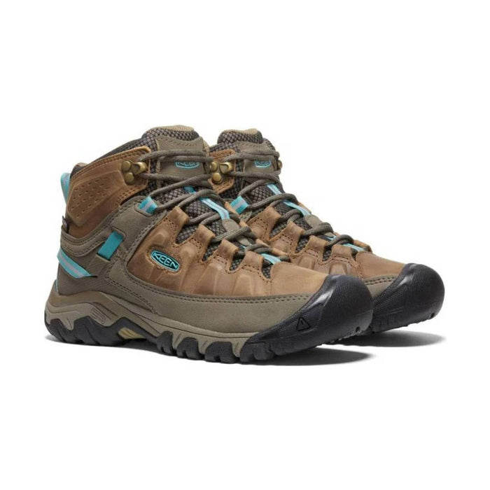 KEEN Women's Targhee III Mid Waterproof Boot - Toasted Coconut/Porcelain