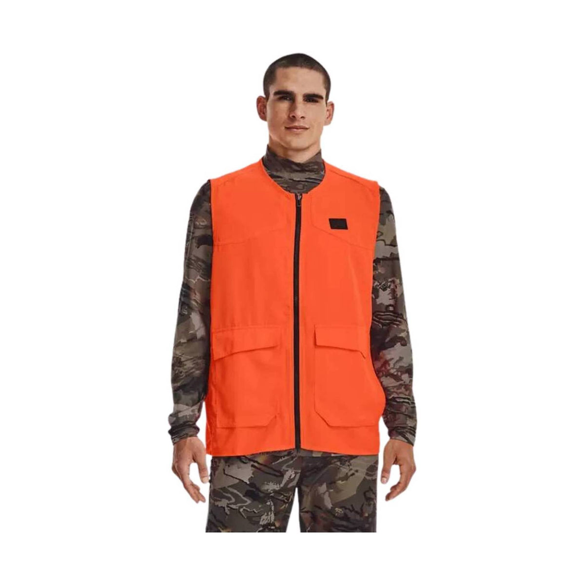 Under armor orange vest top