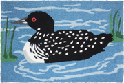 Jellybean 20X30 Northwoods Loon Rug by Pet Food Warehouse
