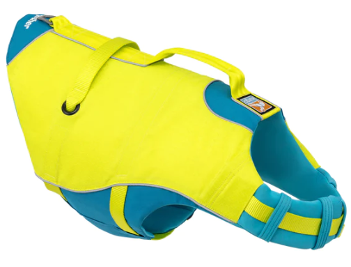 Kurgo Surf'n Turf Life Jacket Yellow X-Large by Pet Food Warehouse