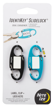 NiteIze Identikey Dual Carabiner 2 pack by Pet Food Warehouse