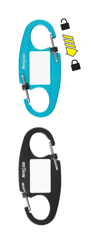 NiteIze Identikey Dual Carabiner 2 pack by Pet Food Warehouse