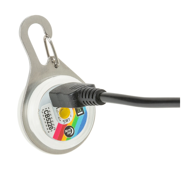 Niteize Spotlit Rechargeable Collar Light Disc-O Tech Jewel by Pet Food Warehouse