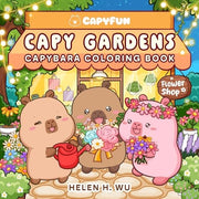 Capy Holidays Capybara Coloring Book