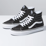 Vans Women's Sk8-Hi Tapered Canvas Sneakers - Black/True White by Harbour Thread