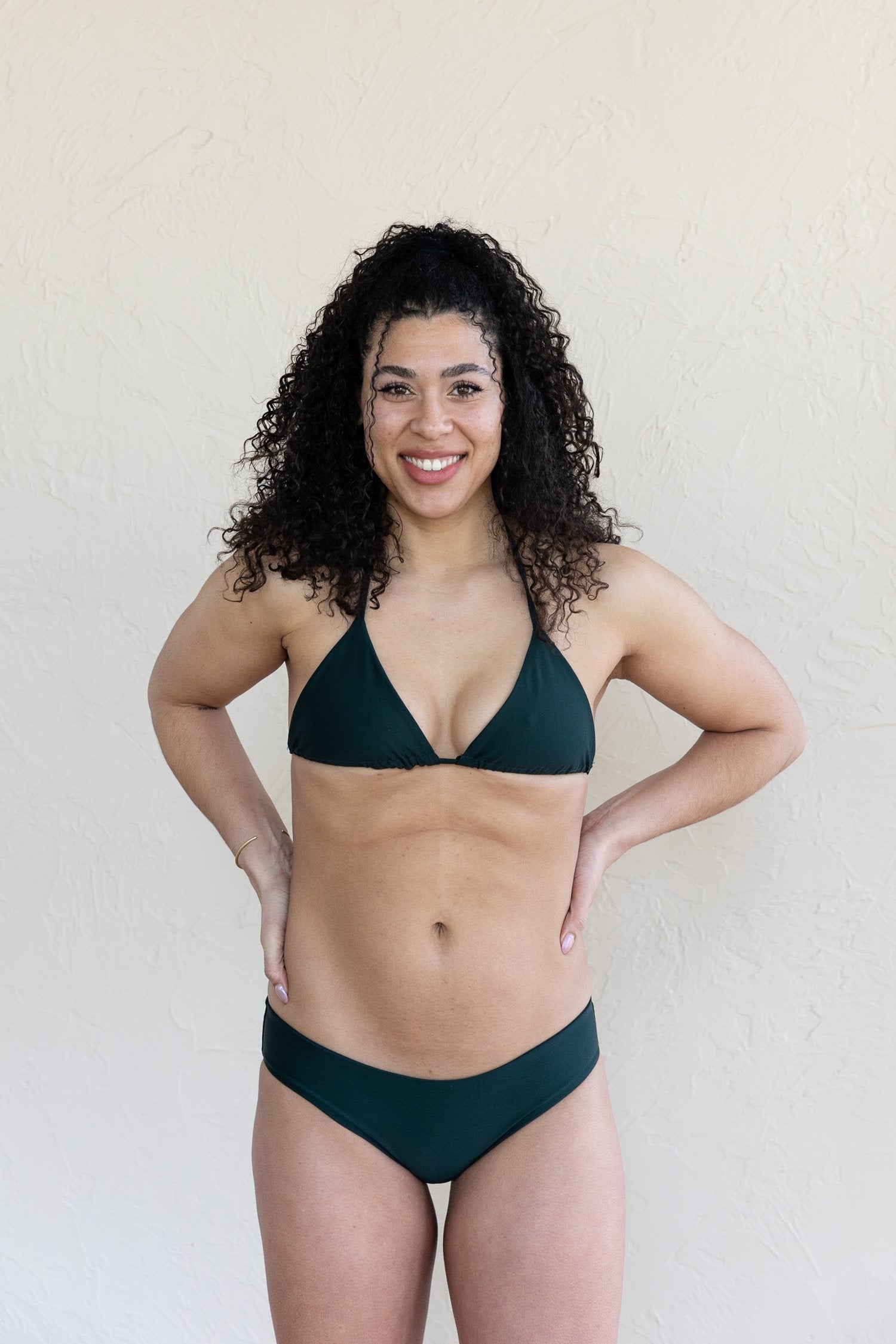 Saturday Swimwear Mila Low Rise Bikini Bottoms - Jungle by Harbour Thread