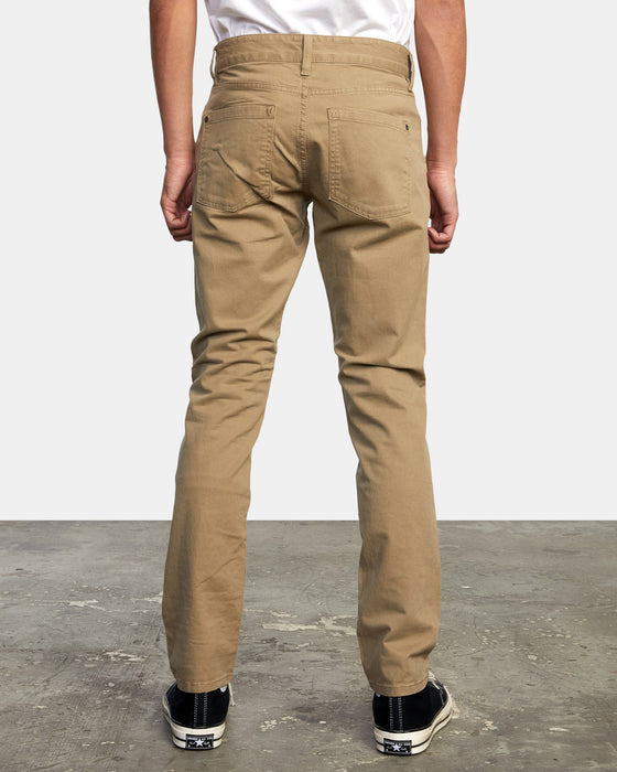 RVCA Daggers Twill Pant - Wood