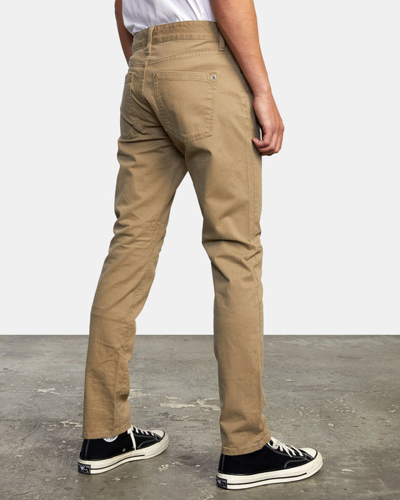 RVCA Daggers Twill Pant - Wood