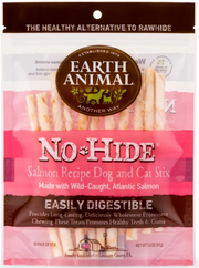 10 pack Earth Animal Small Salmon twists No Hide by Pet Food Warehouse