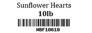 Sunflower Seed Hearts & Chips Bird Seed 10lb by Pet Food Warehouse