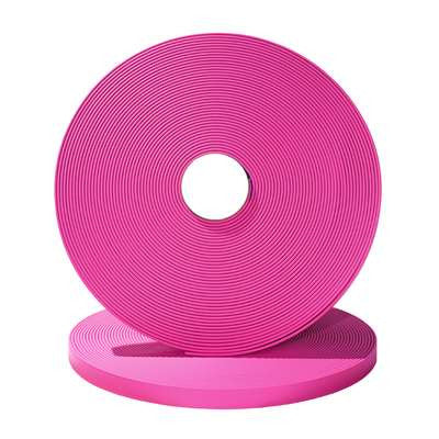 Waggle Woof & Wander Biothane Dog Adjustable Collar Hot Pink 1" Medium up to 20" by Pet Food Warehouse