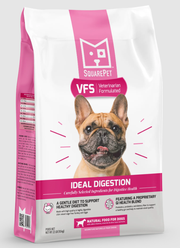 Square Pet VPS Ideal Digestion Formula Dog Food Dry 22lb by Pet Food Warehouse